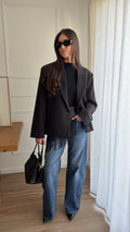 Blazer structuré SOLEN [noir]