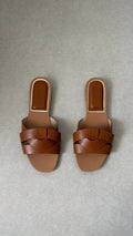 sandales [camel]