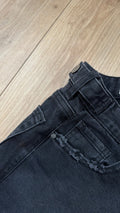Jean loose ajustable mi-waist [noir]