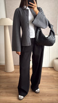 Pantalon coupe loose fit [noir]