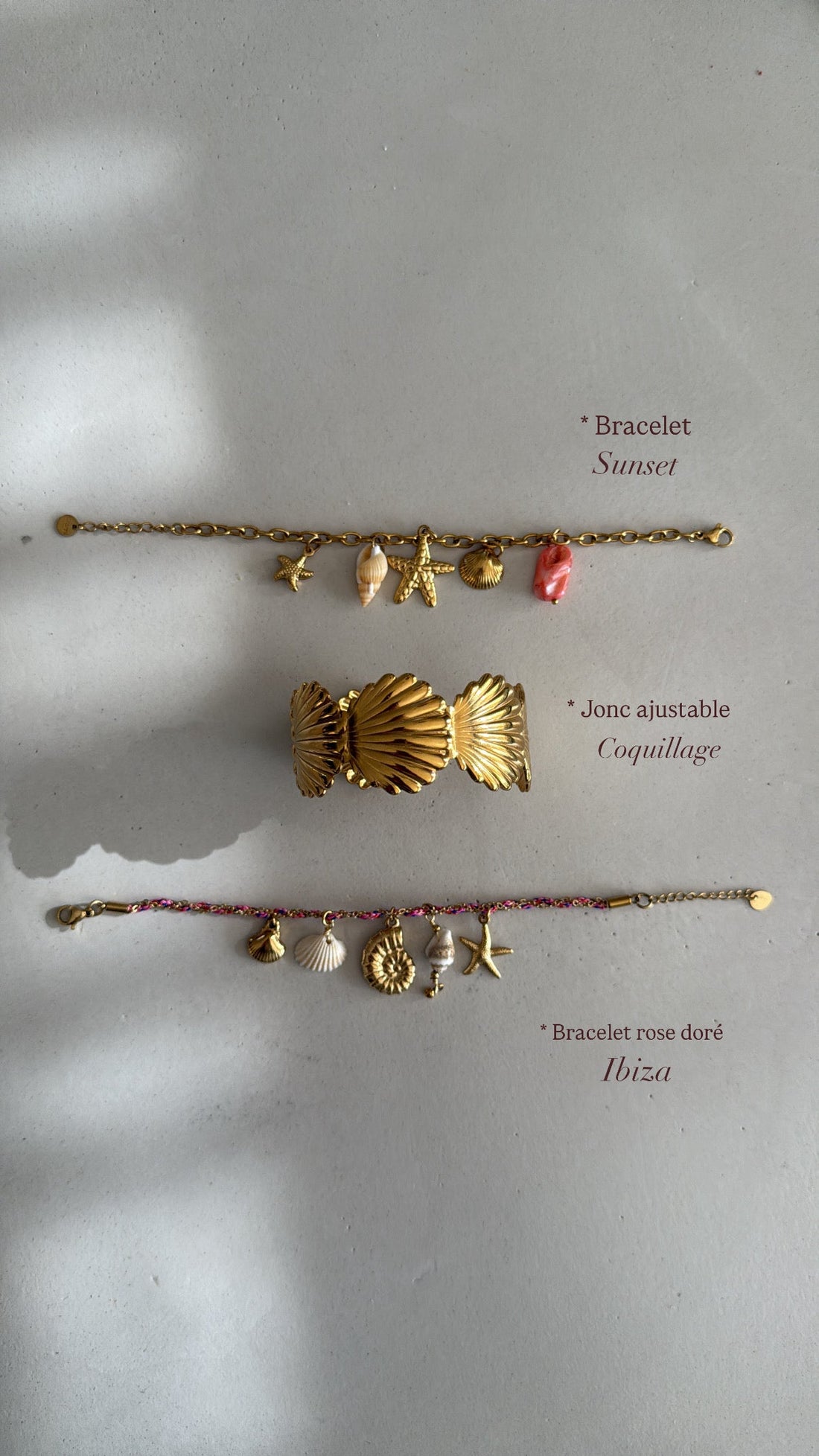 Bracelet IBIZA [rose]