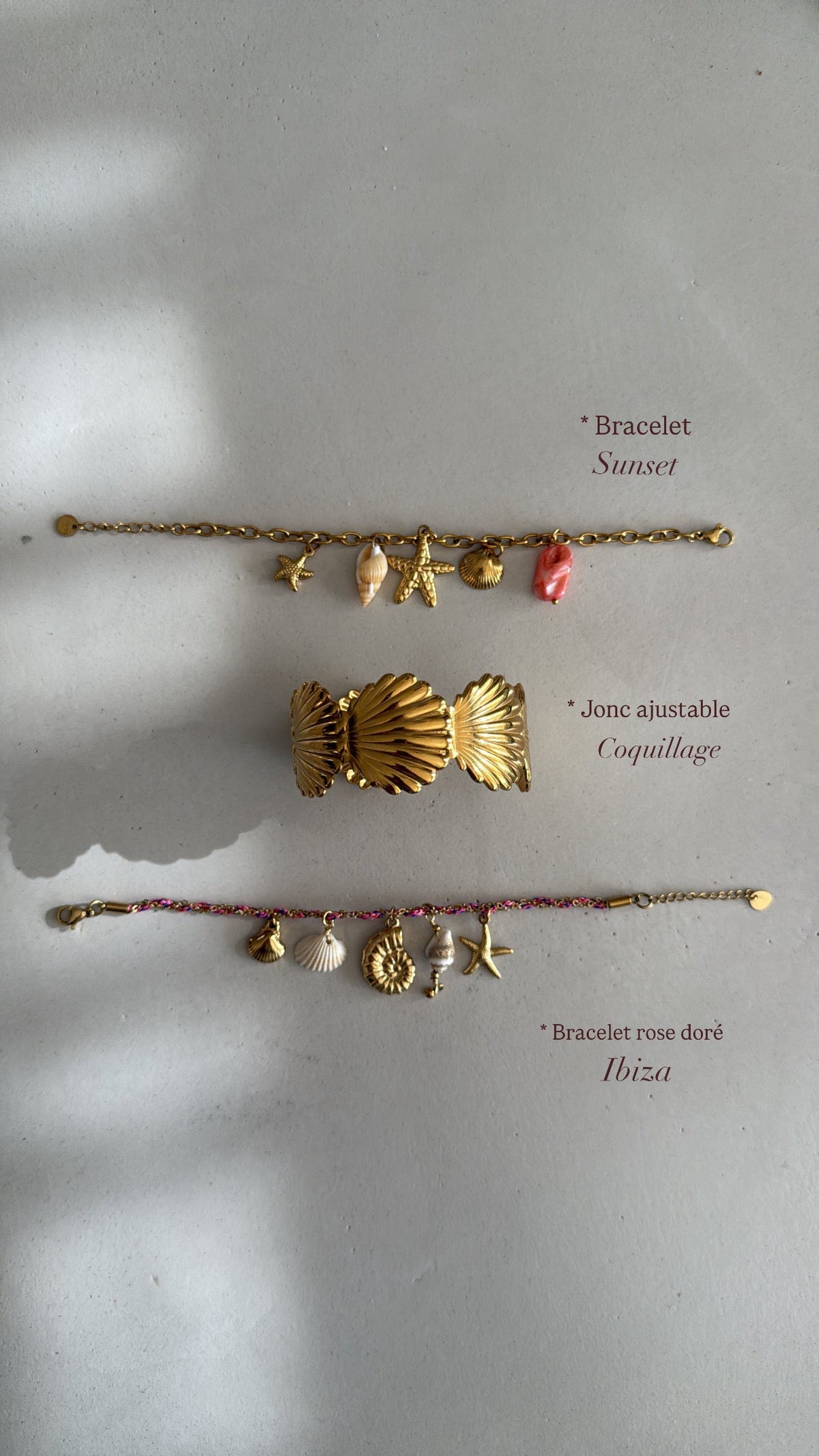 Bracelet IBIZA [rose]