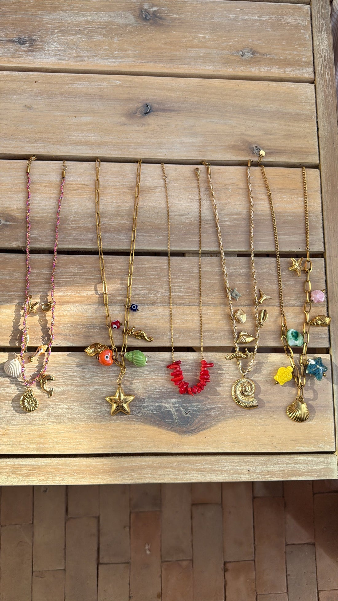 Collier IBIZA [rose]