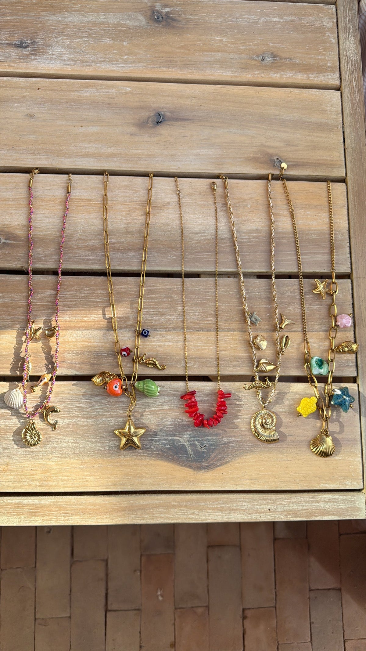 Collier IBIZA [rose]