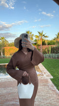 robe KAYLA [ marron ]