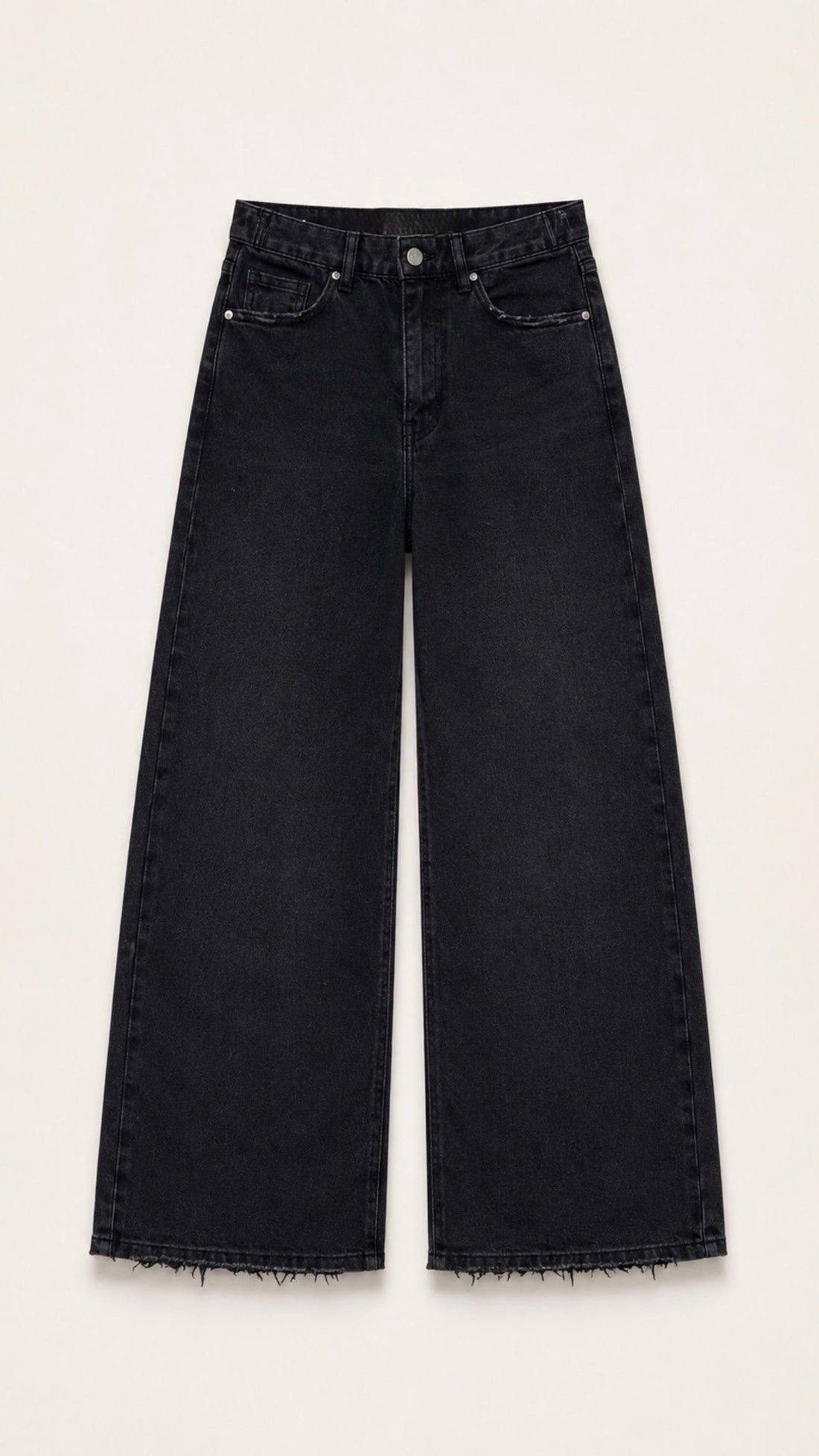 Jean loose ajustable mi-waist [noir]