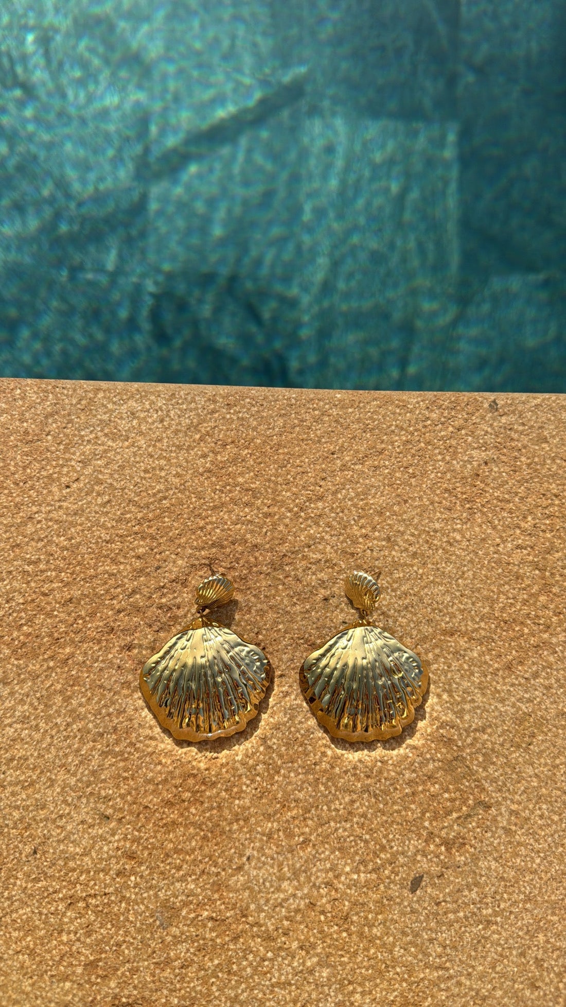 Boucles d'oreilles coquillage