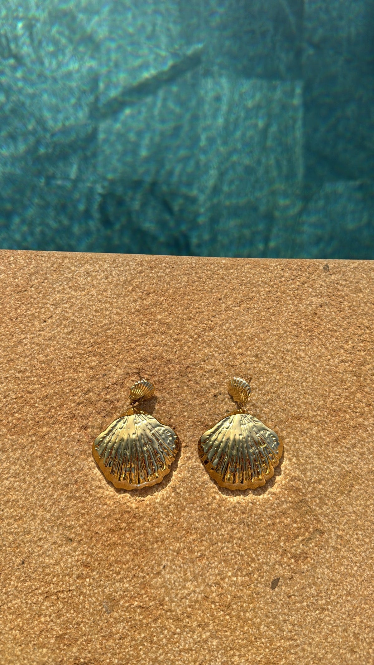 Boucles d'oreilles coquillage