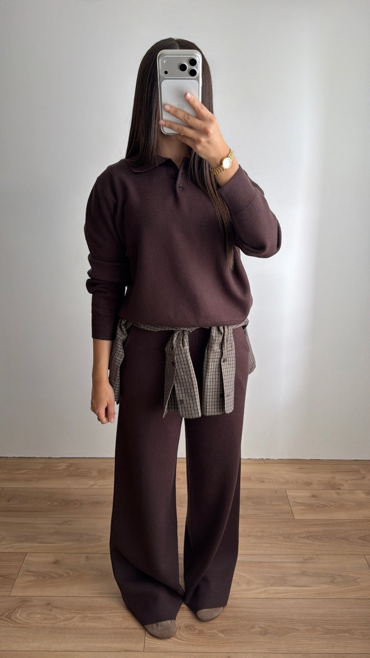 Ensemble Knitwear 02 [marron]