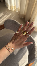 Bague ajustable en acier inoxydable