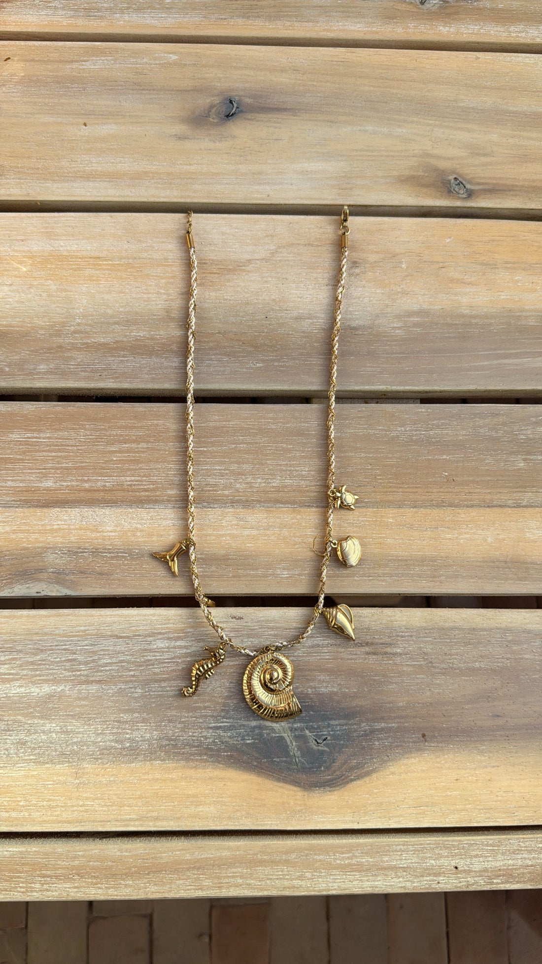Collier IBIZA [blanc]