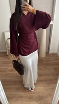 Longue jupe [blanc]