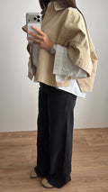 Jean loose ajustable mi-waist [noir]
