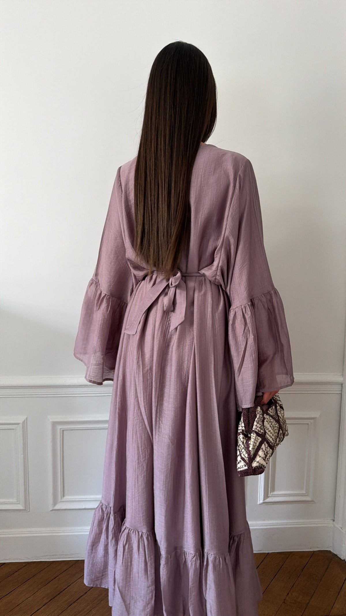 Robe longue AMBER [prune]