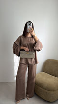 Pantalon fluide Allure [taupe]