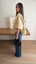 Cape trench loose [beige]