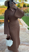 robe KAYLA [ marron ]